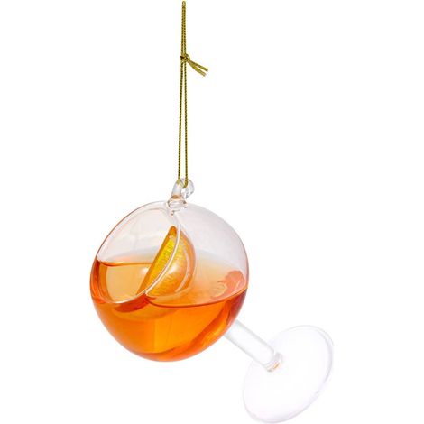 SDN VERRE LIQU ORANGE 10CM - Feeric lights & christmas (1/2)