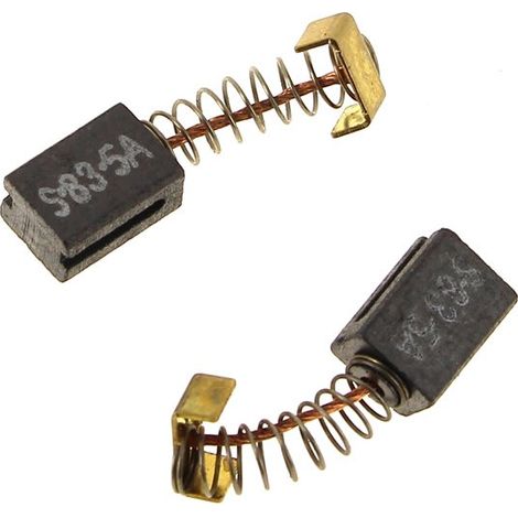 Charbons par 2, 8x6x11, 340359002045 - taille-haie einhell