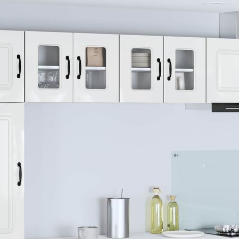 Küchenschrank Kalmar Hochglanz Weiß 60 x 31 x 40 cm