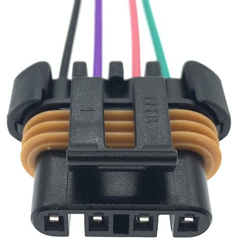 Connecteur mâle/femelle à ressort DJ7045Y-1.5 pour sonde lambda Delphi 12186568 - Connecteur unique