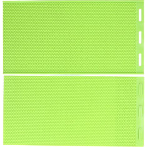 5,4 mm Silikon-Bienenwachsplatten, 2 Stück, Imkerei-Pressform, Imkereibedarf - Crezuo