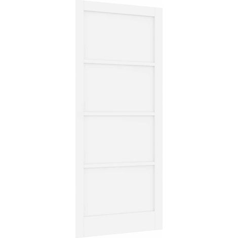 Puerta Interior Blanco 93 x 211 cm Madera contrachapada vidaXL