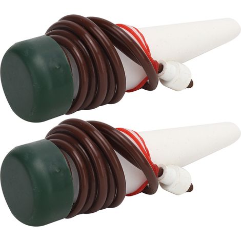 Lot de 2 piquets d'arrosage automatique pour plantes à goutte à goutte (1/5)