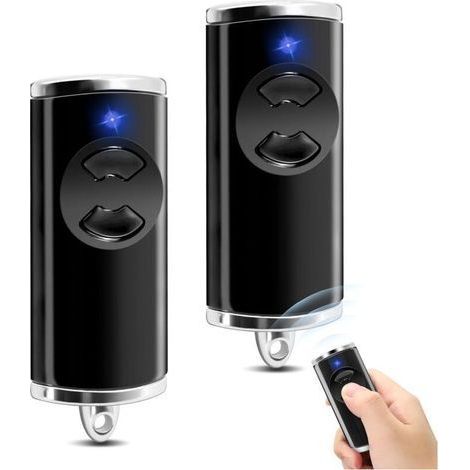 868MHz Telecommande Portail,Telecommande Compatible avec Hörmann,2 Canaux télécommande Porte de Garage pour Hörmann HSE1/HSE2/HSE4-868-BS, HS1/HS4/HS5-868-BS,HSP4-868-BS (Lot de 2) (1/5)
