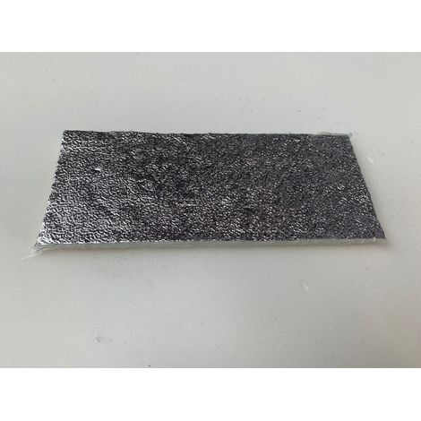 Pannello Feltro in fibra di vetro trapuntato e alluminio isolante alte temperature Misura - 500mm x 1000mm