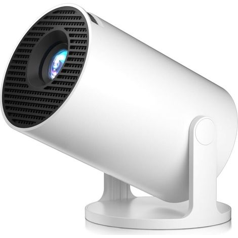 Proiettore intelligente 4K compatibile con iOS e Android – Proiettore HD con Wi-Fi, Bluetooth, HDMI e USB, ideale per home cinema – Risoluzione Ultra HD 3840x2160, connessione wireless 5G
