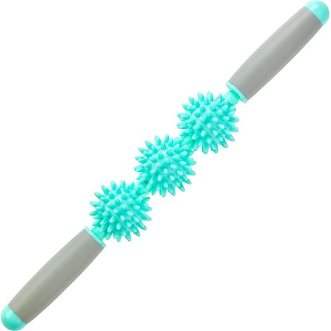 Rouleau musculaire – Masseur anti-cellulite – Rouleau de massage pour cellulite et douleurs musculaires (Version à 3 billes) (1/5)