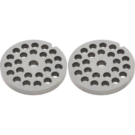 Disque de rechange en acier inoxydable pour hachoir à viande manuel (lot de 2) (1/5)