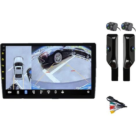 Radio para coche, pantalla táctil, soporte multimedia, compatible con Mercedes Benz Smart Fortwo 451 2011-2015, PX4 6GB 128GB-a (1/2)