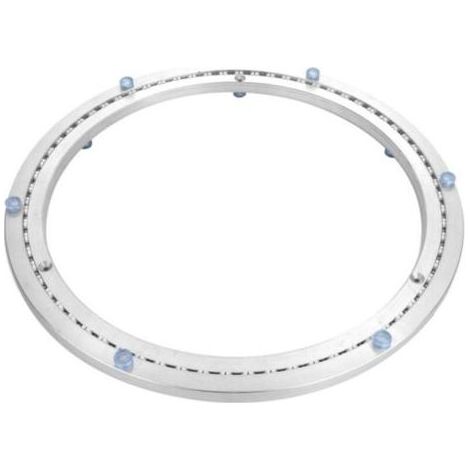 Roulement De Plateau Tournant en Métal, Rond Pivotant Base, Rotatifs 360°, Roulements à Billes à Une Rangée, pour Les Charges Lourdes, ø35cm (1/5)