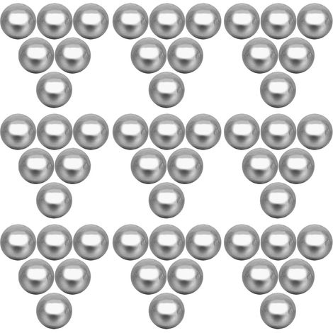 100 billes de 6 mm en acier inoxydable massif 304. (1/5)