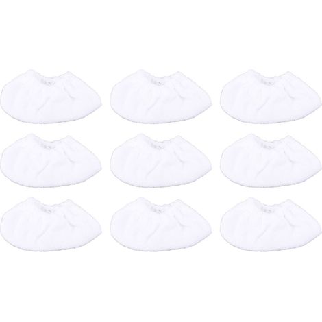 9 Pcs Steam Mop Replacement Pads Reusable Washable Microfiber Steam Cleaner Mop Pads (1/5)