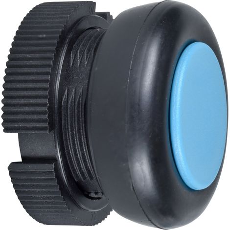 Harmony XAC tête bouton poussoir capuchonné bleu SCHNEIDER XACA9416 (1/2)