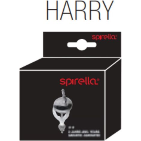 Bisagras de acero inoxidable para tapa de inodoro - modelo HARRY Spirella
