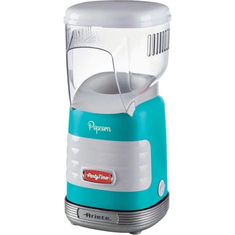 Ariete Party Time máquina de palomitas azul transparente (1/4)