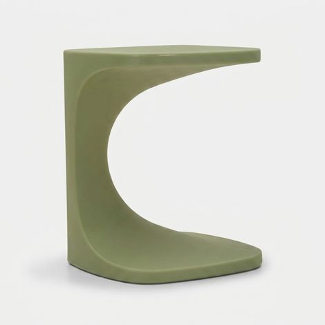 Table d'appoint verte ibiza 42 x 42x52 (1/5)