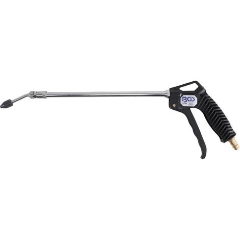Soufflette pneumatique extensible et orientable 285-530 mm – Bec courbé pour zones difficiles d'accès – Nettoyage efficace radiateurs (1/4)