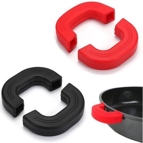 Gants De Cuisine En Silicone - Résistants À La Chaleur Jusqu'à 250 °C - Pour Poêles Et Plats À Four - 2 Paires (1/5)