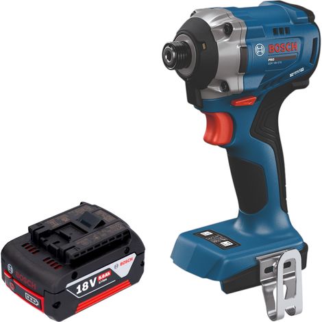 Avvitatore a impatto a batteria Bosch GDR 18V-215 Professional 18 V 215 Nm 1/4" Brushless + 1x batteria 5,0 Ah - senza caricabatterie