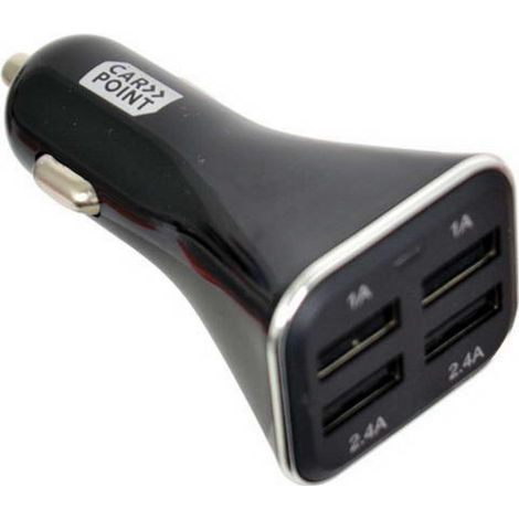 Chargeur 4 PORTS USB 1224V 6.8A CHARGE RAPIDE
