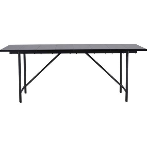 Astrid table de salle à manger 90x200cm noir. (1/5)