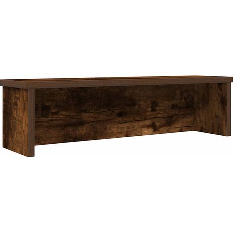 Étagère de cuisine empilable-Meuble de rangement pour cuisine chêne fumé 60x15x16 cm (1/5)