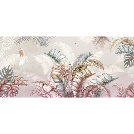 Papier peint panoramique - Motif Tropical - 130 cm x 59 cm (1/2)
