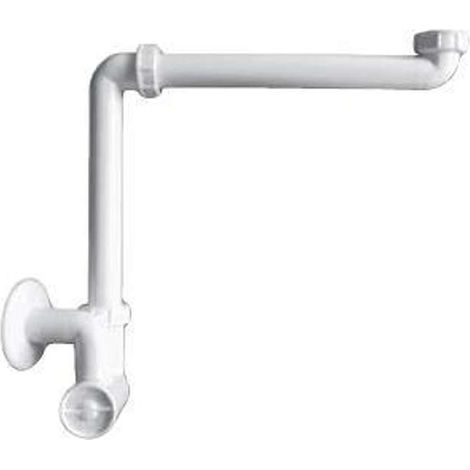 Jika Classic line - Sifón de lavabo, blanco H8942460000001 (1/2)