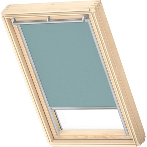 VELUX Collection Nature Store Occultant, SK06, Cadre Argenté, Lake (1/5)