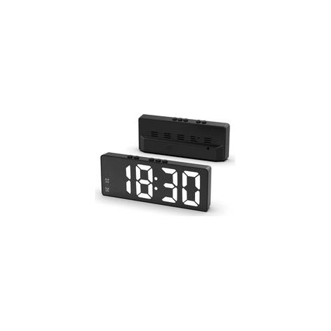 Réveil numérique LED – Réveil de voyage portable – Pour enfants et adultes – (1/5)