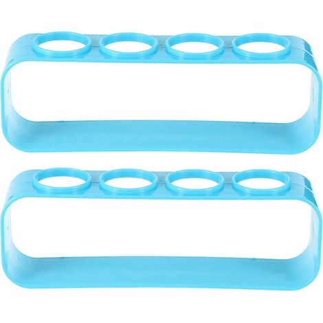 supports pour tubes à essai, support professionnel pour tubes à essai, support pour tubes à essai de laboratoire scolaire-17.5X5.5X4CM (1/2)