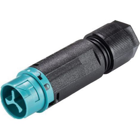 Wieland Electric 46.032.4551.6 Rundstecker Stecker, gerade Gesamtpolzahl: 2 Serie (Rundsteckverbinde