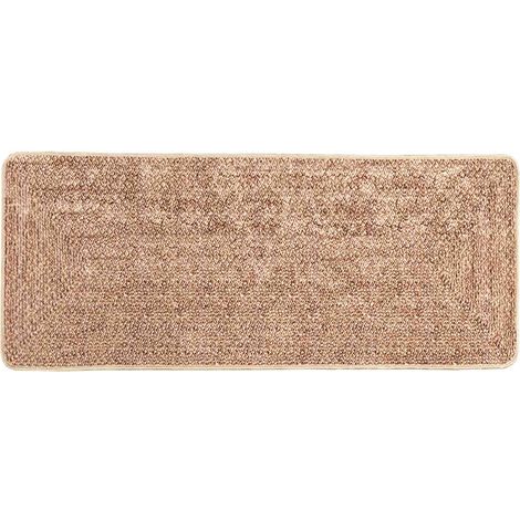 Pasillo de alfombra MARSA Amarillo 50 x 100 cm Poliéster y PVC vidaXL