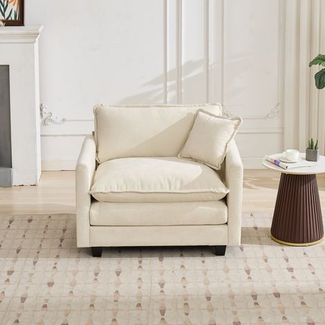 Canapé-lit convertible moderne velours pieds support salon chambre noir (1/5)