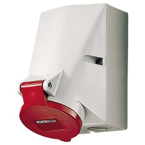 MENNEKES WANDDOSE HW/VN 32A,5P,6H,400V,IP44 20162A