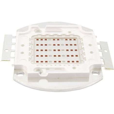 Led Cob 50W Coltivazione Piante e Fiori Grow Led Chip 1750mA DC 22-25V Spettro 440nm-660nm Per Fiorai Agricoltori