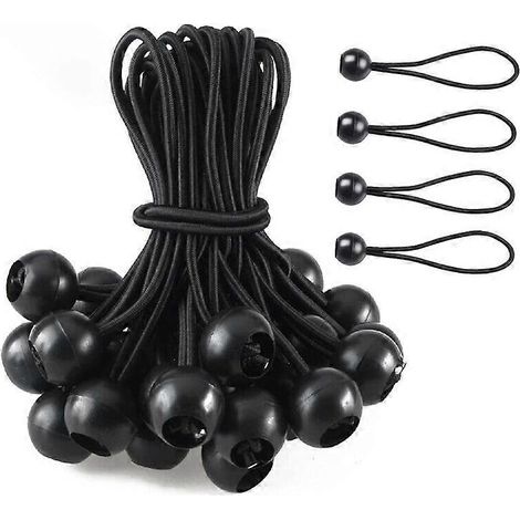 Filiyano-Sangle en caoutchouc de 15 cm avec boules, boule de bâche robuste et réutilisable pour auvent (1/5)
