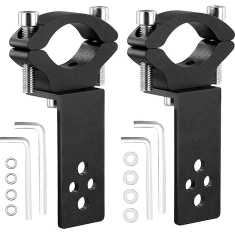 Support de Phare Moto Universel - 2 Pièces pour Montage de Lumière de Travail LED - Compatible Vélo (TG11)