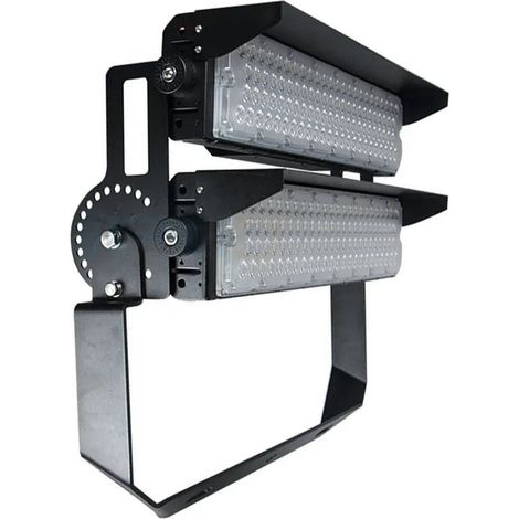 Projecteur LED Puissant Industriel 500W 170lm/W IP66 Noir Orientable - Blanc Neutre - SILUMEN (1/4)