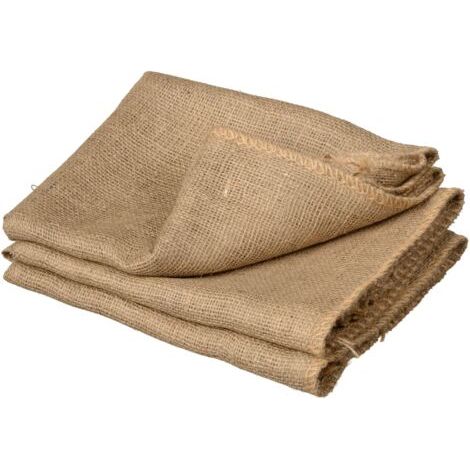 Lot de 3 sacs en jute 90x40cm – Capacité 95L – Charge max 20kg – Cordelette de serrage pour stockage optimal