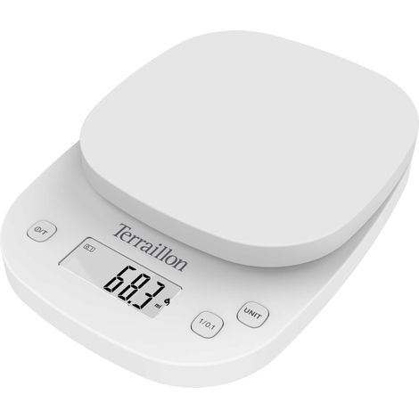Ariete Terraillon 14526 Balance de cuisine blanche précise