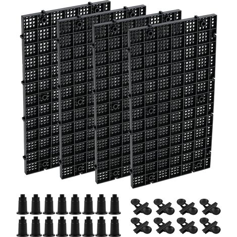 4 Grille Plastique, 29,5 × 15 × 0,65 cm Aquarium Séparateur Diviseur (1/5)