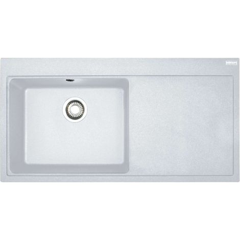 Franke Mythos - Lavello in fragranite MTG 611/2, 100x52 cm, bianco-ghiaccio 114.0150.003