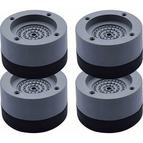 Paquet de 4 coussinets anti vibrations coussinets anti mvibrations Base de stabilisation des pieds de Machine à laver universelle (1/5)