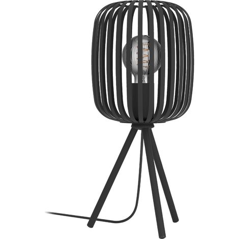 Eglo Tischlampe Romazzina 43,5 x 20 cm schwarz (1/2)