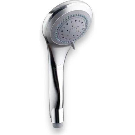 Doccetta doccia bagno cromata 5 getti + stop 1/2" (1/4)