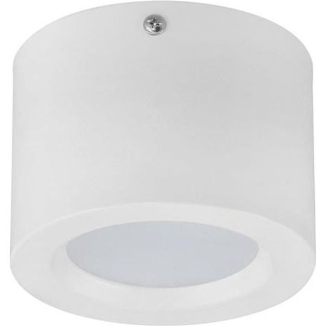 Plafonnier LED rond blanc 5W 4200K