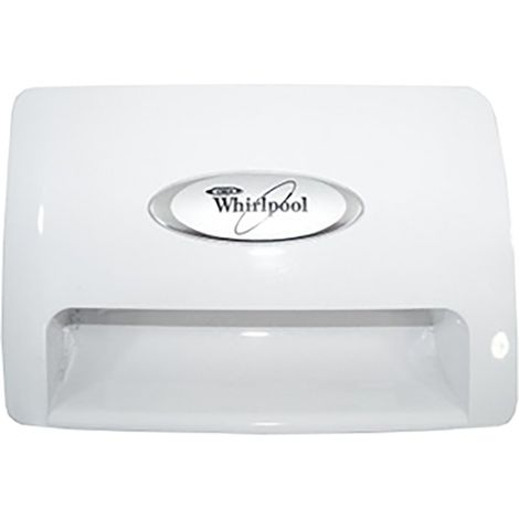 POIGNEE DE TIROIR A LESSIVE pour LAVE LINGE WHIRLPOOL -... (1/2)
