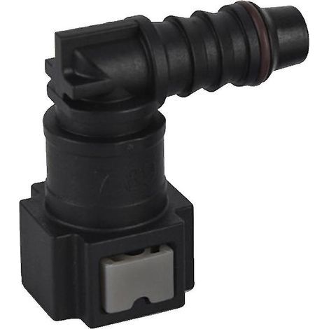 Raccord coudé femelle ID6 7,89 mm, connecteur rapide pour tuyau de carburant de moto (1/4)