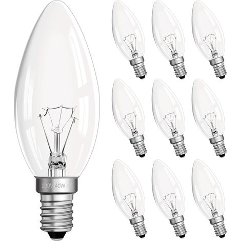 LED C35 E14 25W 10P